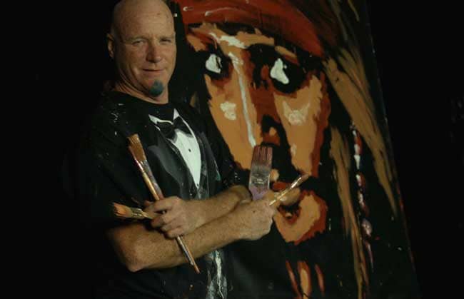 Headlining the entertainment for the evening is Dale Henry, a well-known speed painter with a graffiti-style aesthetic.
