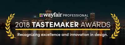 Wayfair professionals can upload photos of their space now through March 9 to be entered in Tastemakers 2018.