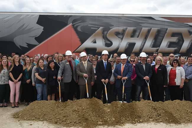 Ashley Furniture Arcadia Facility Breaks Ground On Largest