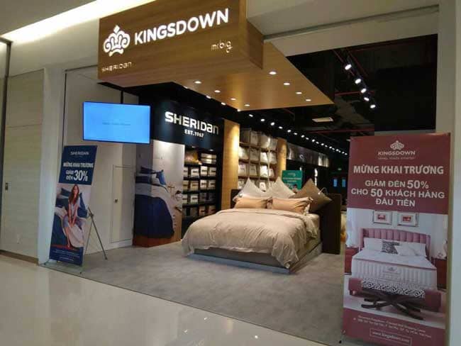 Kingsdown has opened its second store in Vietnam’s largest city Ho Chi Minh.