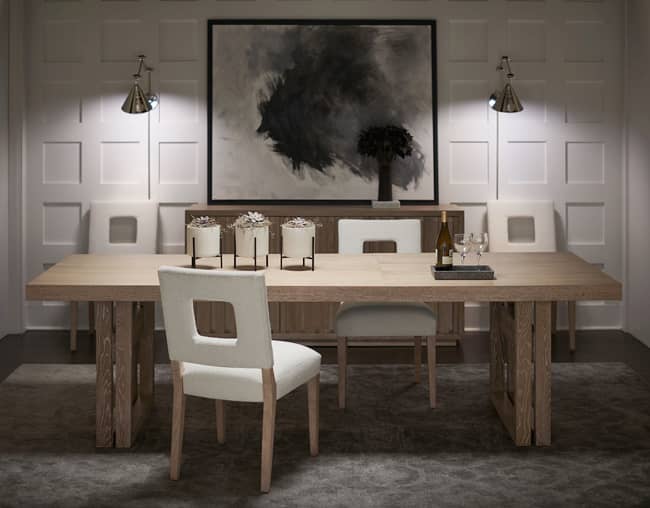 Pictured is the Modern Dining Collection.