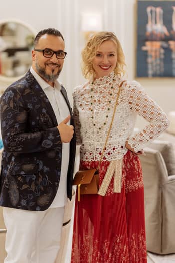 Pictured above is Selim Zergot (General Director) and Kataryna Dmoch (Founder and Creative Director).