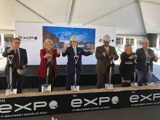IMC Breaks Ground on New Expo Building in Las Vegas. Photo Credit: Tommy Leflein