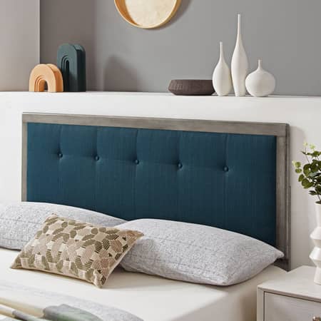 Abounding in modern farmhouse design, the Draper Headboard brings effortless charm to any bedroom space. 