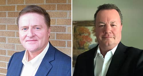 Bill Visser (L) and Doug Kinde (R) will manage brand’s sales in Western and Midwest U.S.