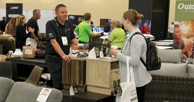 BrandSource members make their way to the 2022 Convention’s product Expo. The show drew a record turnout under the inspirational theme of “Own It.”