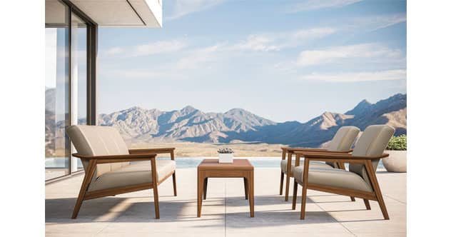The new Tempo Collection from Jensen Outdoor was awarded the Lillian B. Westchester “Best of Show” Award and the “Lilly” Award for Outdoor Furniture from IFCA at Casual Market.