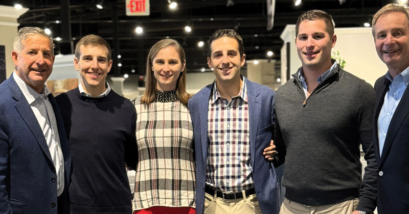 Bridgewell will honor the Rubin family of Bernie &amp; Phyl’s Furniture with the 2024 Excellence in Service Award at the nonprofit’s annual Imagine the Possibilities Gala.  Family members pictured, from left, are Robert, Jake, Danielle, Alex, Michael and Larry Rubin. (Photo courtesy the Rubin family)