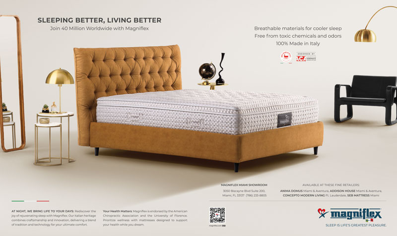 Magniflex&#39;s Modern Luxury Regional Ad