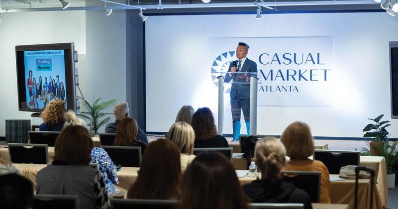 Vern Yip presents the 2023 Casual Market Keynote Session.